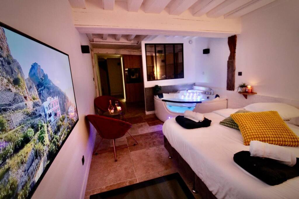 Le Spa Beauvoisine - Jacuzzi Sauna Rouen Centre Free Parking Zewnętrze zdjęcie